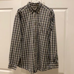 Men’s L.L. Bean Long Sleeve Plaid Button Down Shirt